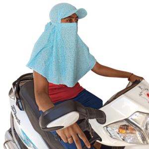 Women Cap Scarf for Dust, Pollution and Sun Protection